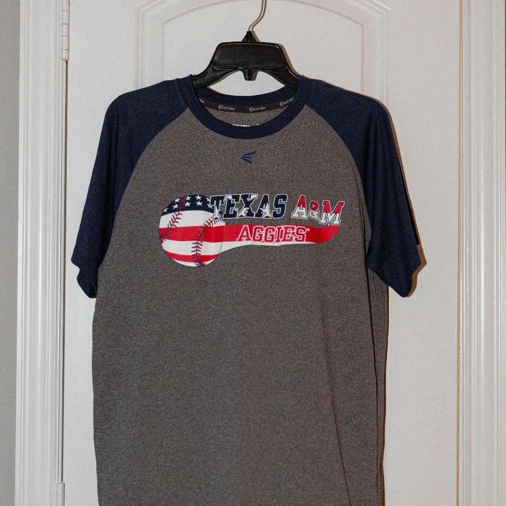 Texas A&M Baseball USA Easton Dry-fit shirt